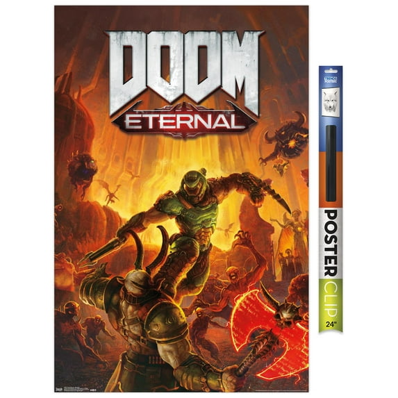 Doom Eternal - Marauder 22.37 in x 34 in Posters, by Trends International