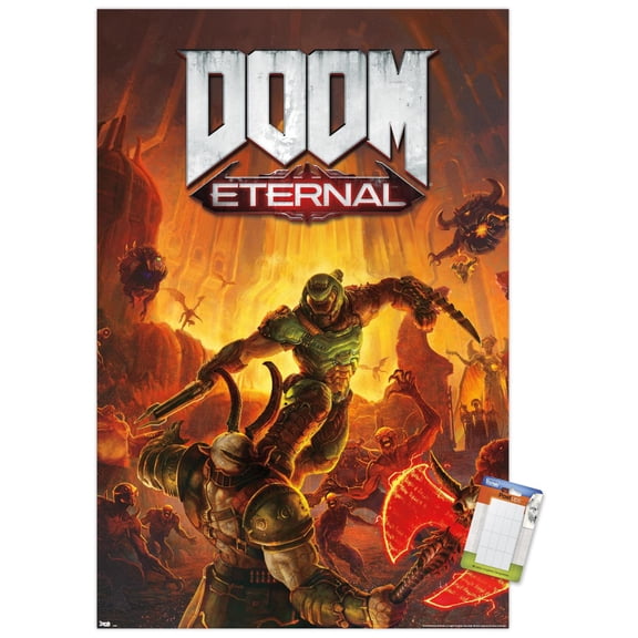 Doom Eternal - Marauder Wall Poster, 22.375" x 34"