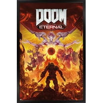 Doom Eternal - Maykr Wall Poster, 22.375" x 34" Framed