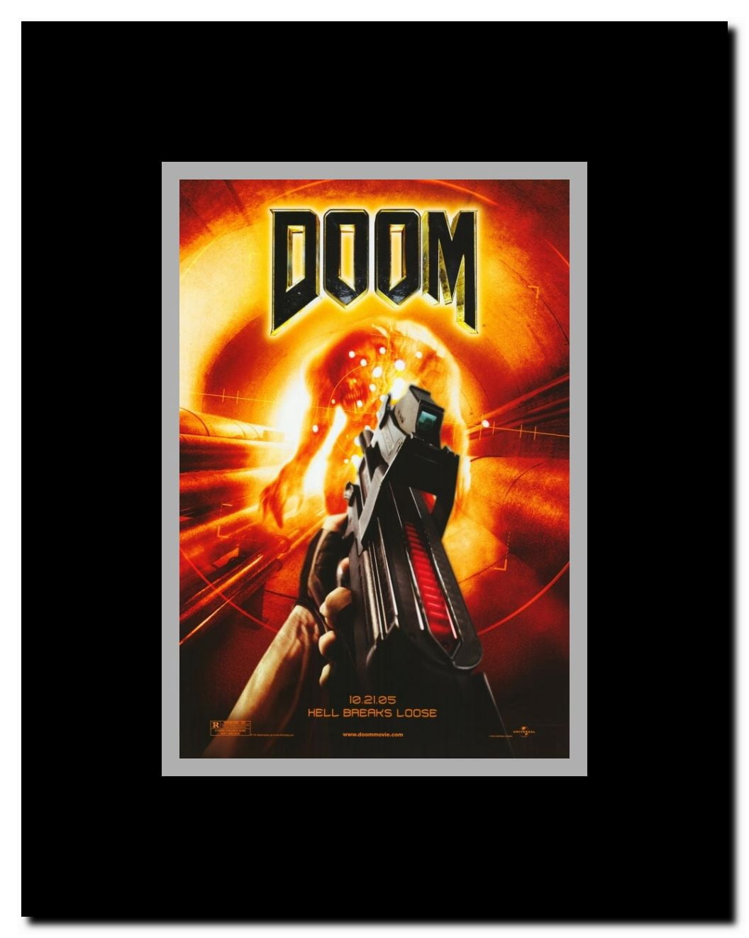 Doom Framed Movie Poster