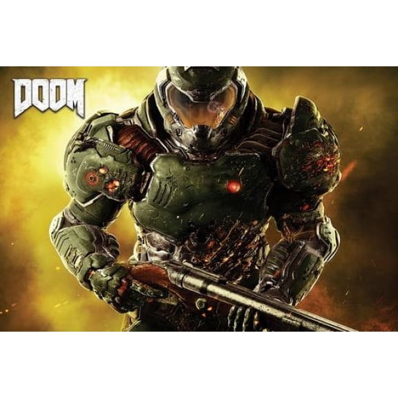 Doom Gaming Poster - 22 x 34 inches