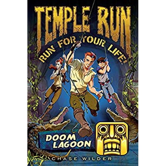 Pre-Owned Temple Run Book Two Run for Your Life: Doom Lagoon (Temple Run: Run for Your Life!) (Paperback) 1606845721 9781606845721