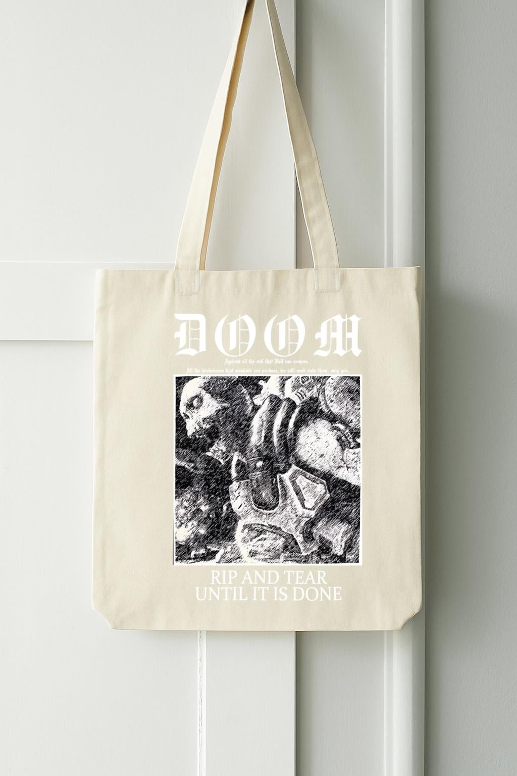 Doom Slayer - Rip and Tear Metal T Bag-TH36119 - Walmart.com