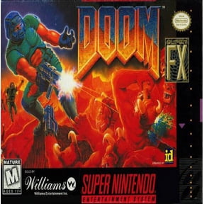 Restored Doom, by Williams Entertainment, Physical/Super Nintendo, Fighting Action, Battle, Game