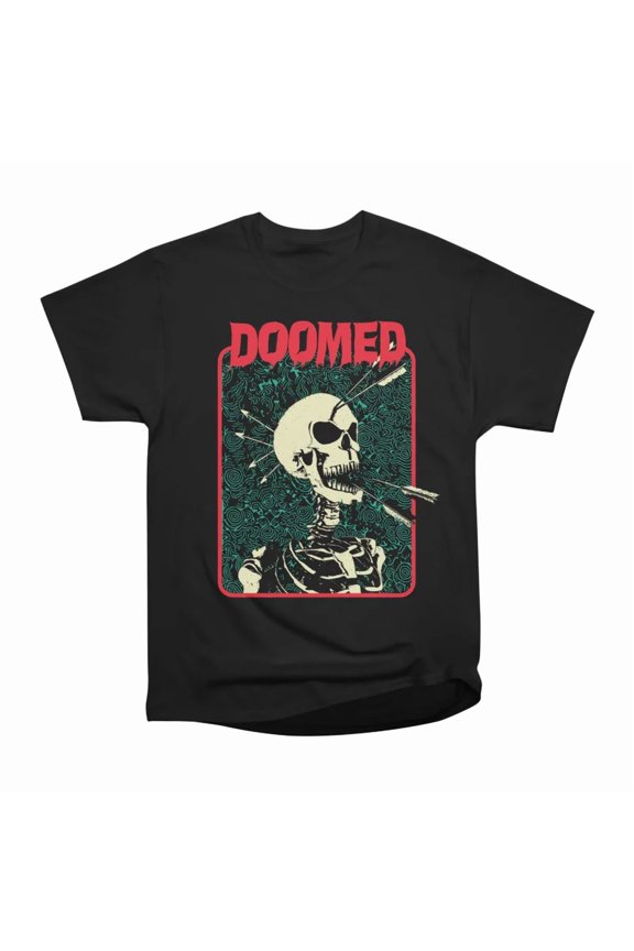 Doomed T-Shirt Tee Gift For Him Merch For Her Apparel For Friend