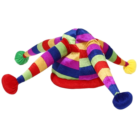 Doomiva 1 Pc Clown Hat for Fun Carnival Parties Headgear Clown Dress-up Accessory for Adult Kid Hat Type C One Size