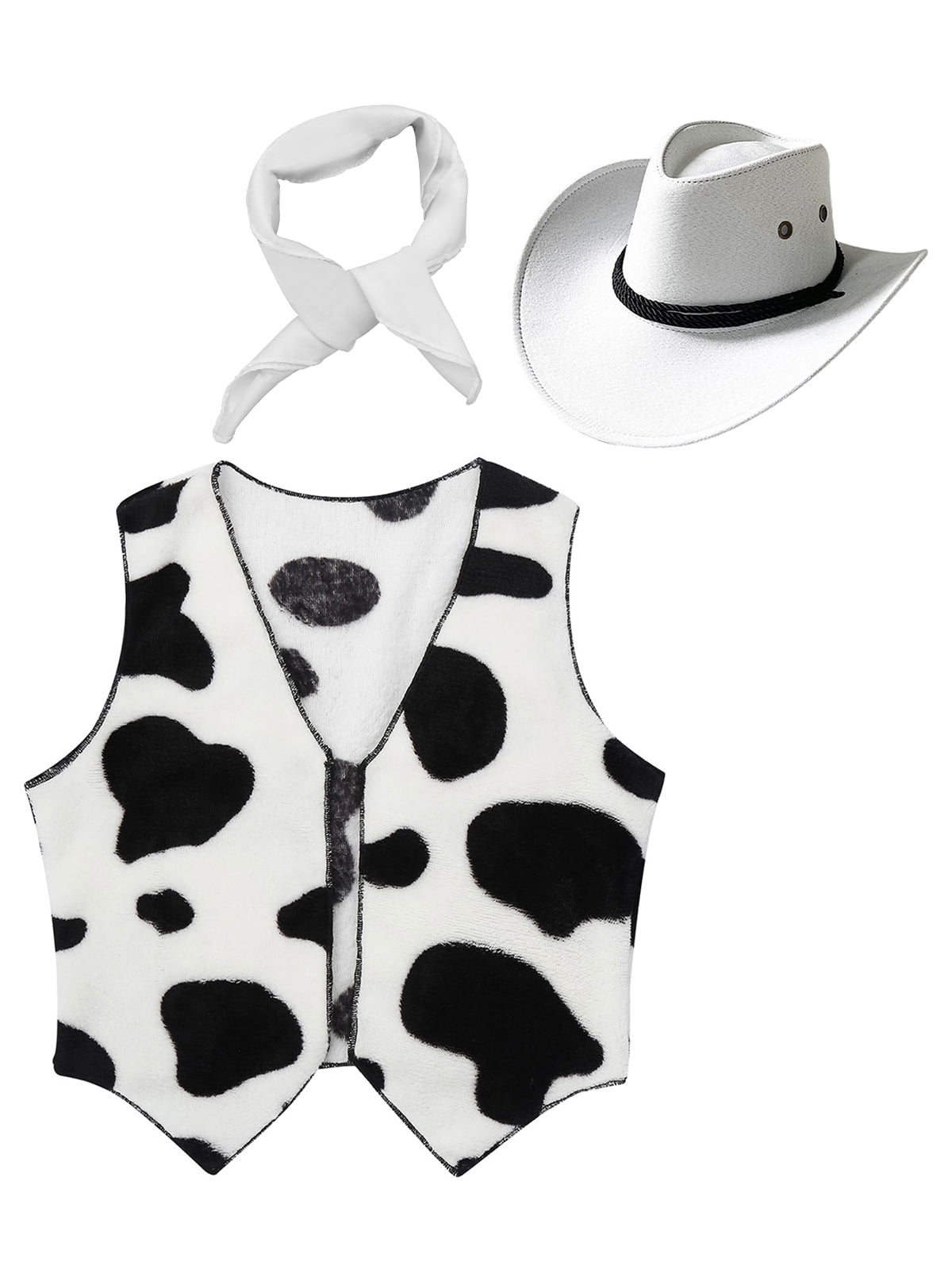Cowgirl Kids Costume Brown Child Wild West Dress