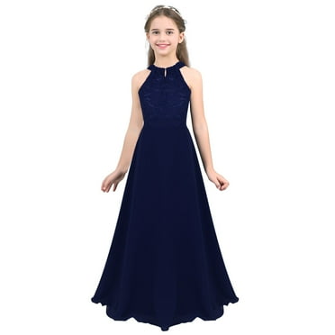 Bow Dream Lace Flower Girl Dress With Rhinestones - Blush Pink, Size 10, For Weddings & Pageants
