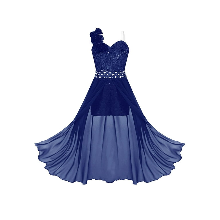 Sleeveless Cute Navy Seuqin Tulle Flower Girl Dresses Sleeveless Cute Navy Seuqin Tulle Flower Girl Dresses