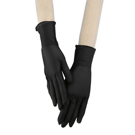 Doomiva Full Cover Spandex Hood Mask or Fancy Gloves Headgear Mask Ultra Thin Gloves Cosplay Couple Games Black Gloves One Size