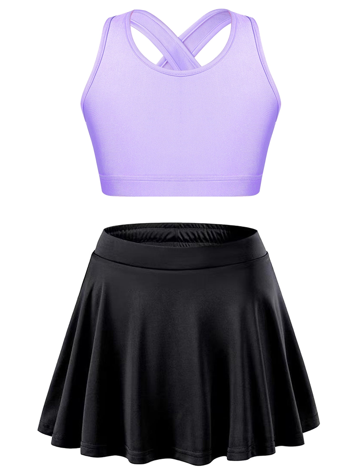2 piece skater skirt set hot sale