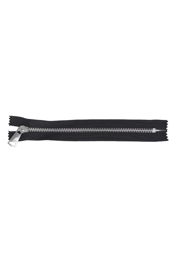 Heavy Duty Separating Jacket Zippers Metal Zippers for Coat Repair DIY Jacket Making and Outdoor Gear Projects 5PCS 16CM Silver One Size