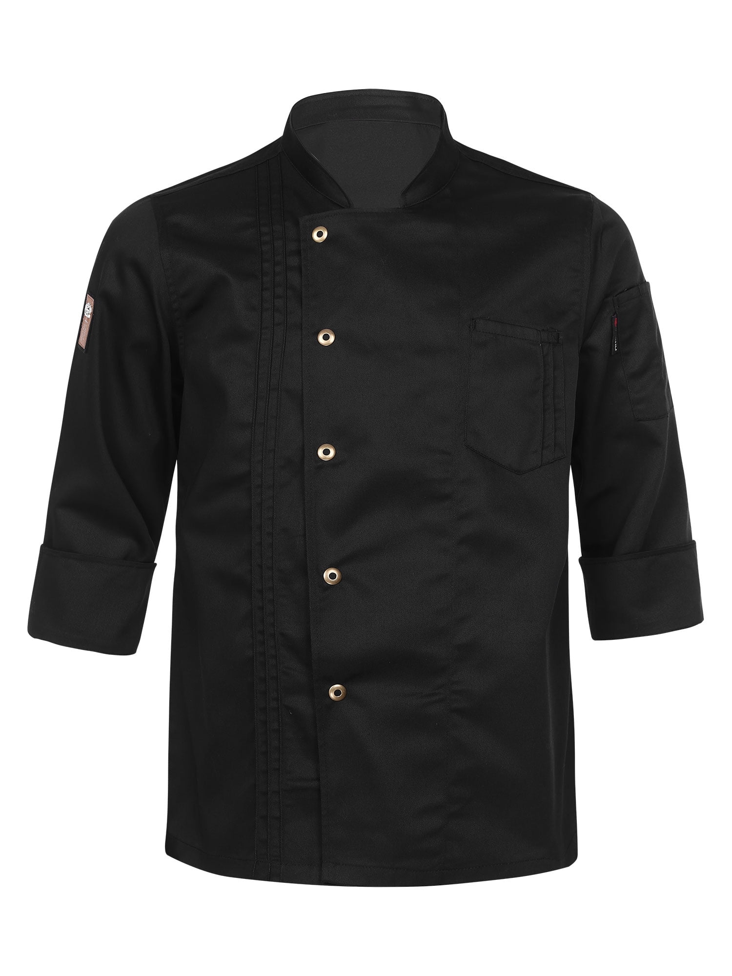 Doomiva Men Women Chef Coat Short&Long Sleeve Chef Jacket Kitchen ...