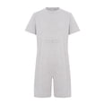 thumbnail image 1 of Doomiva Special Needs Adaptive Clothing for Children Anti-Strip Romper Short Sleeve Autism Sensory Jumpsuit with Tube Access Grey 16, 1 of 7