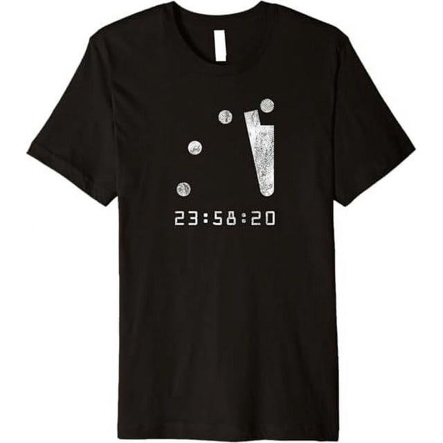 Doomsday 100 Seconds To Midnight Clock, Science Premium TShirt