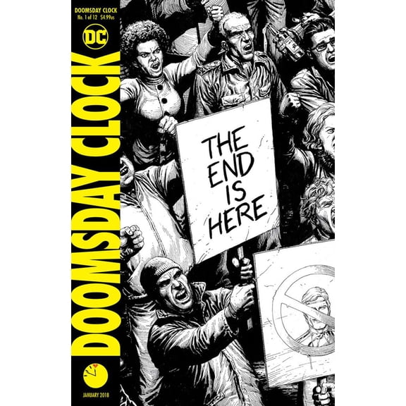 Doomsday Clock #1 (2nd) VF ; DC Comic Book