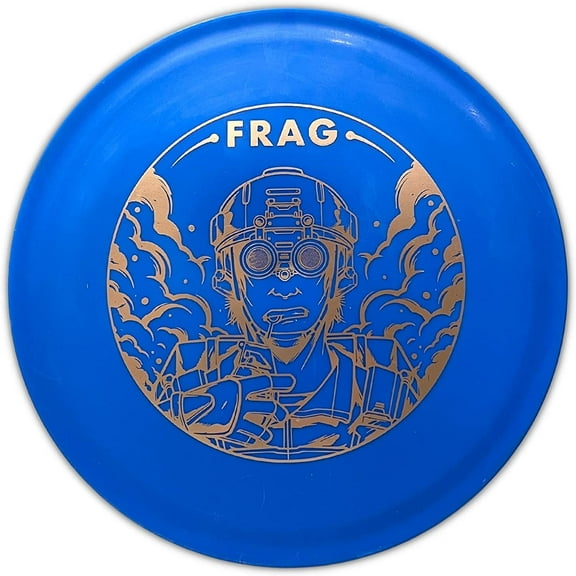 Doomsday Discs Frag Overstable Utility Midrange Disc Golf (Blue)