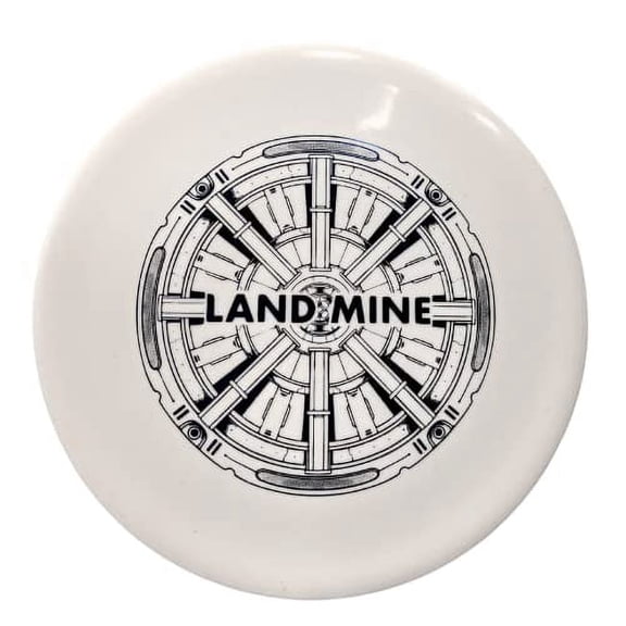 Doomsday Land Mine Disc Golf Putt-and-Approach in Stiff Plastic (White)