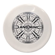 Doomsday Land Mine Disc Golf Putt-and-Approach in Stiff Plastic White