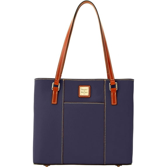 Dooney & Bourke Handbag, Pebble Grain Small Lexington Tote Midnight Blue