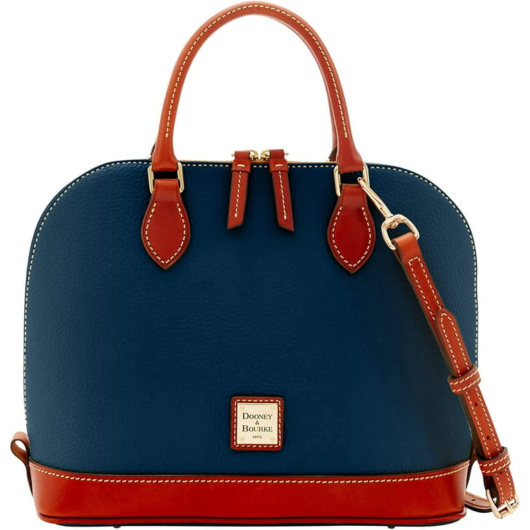 Dooney & Bourke Handbag, Pebble Grain Zip Zip Satchel One