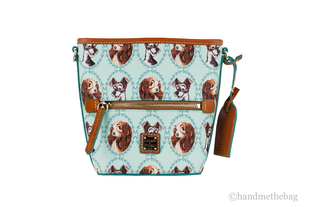 Dooney & Bourke Lady and the Tramp Coated Cotton Zip Sac Crossbody