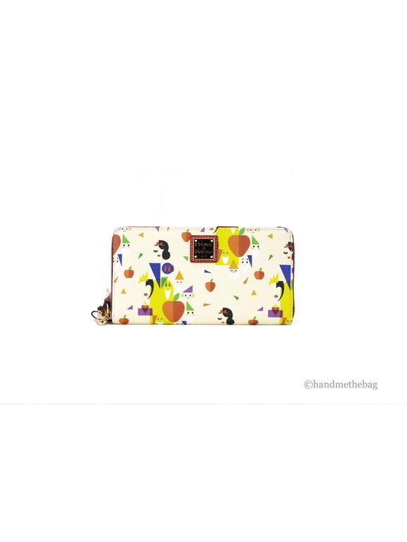 Snow White Seven Dwarfs 85th Anniversary Large Wristlet Wallet