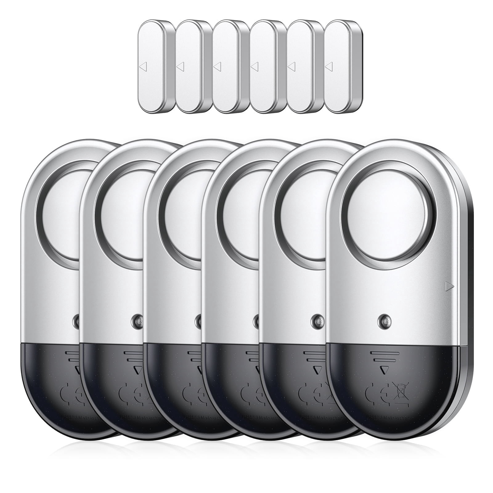Door Alarm, AMIR Window Alarm Anti-Theft 125DB Door Alarm for Home Office Warehouse Shop Elderly Kids Security 6PCS