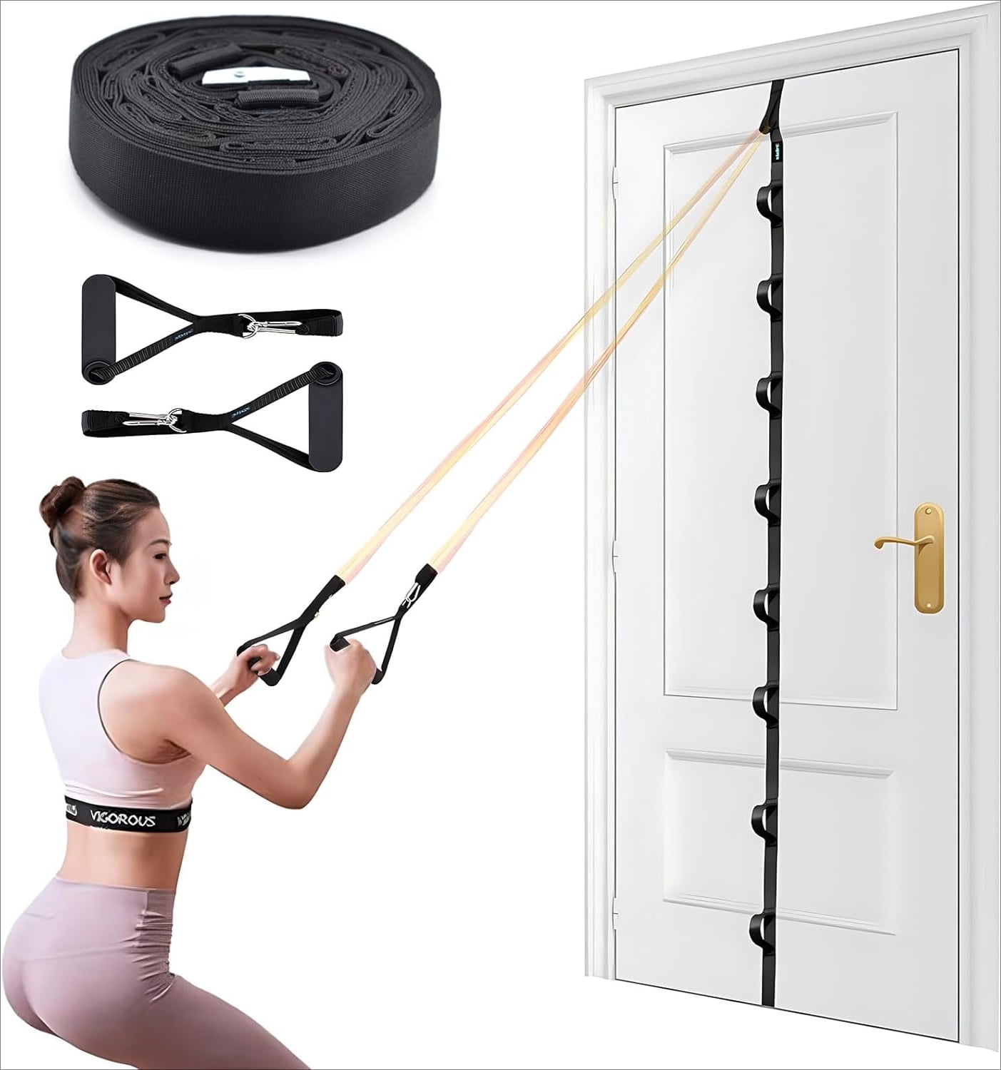 Exercise Bands Home Resistance Training Kit, Bodyweight Resistance