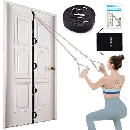 Door Anchor Strap for Resistance Bands Exercises, Multi Point Anchor Gym Attachment for Home Fitness, Portable Door Band Resistance Workout Equipment, Easy to Install, Punch-Free, Nail-Free price history and forecast - Brebebe 01