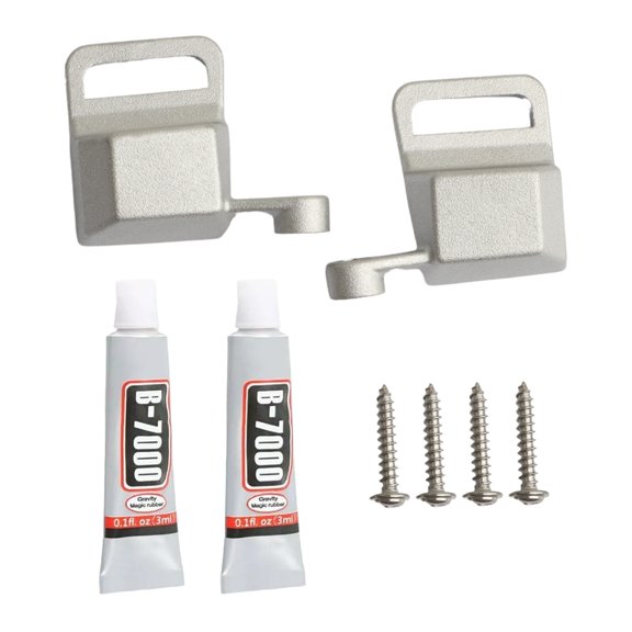 Door Arm Rest Bracket 2x w/Glues for Cadillac Escalade 2003 2004 2005 2006 New