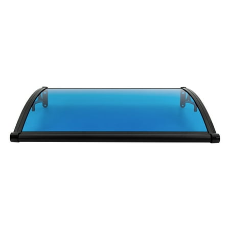 Door Awning Canopy 110.23lbs Load-bearing Capacity Patio Awning Canopy Outdoor Window Door Awning Overhang Front Doors/Windows Overhang Awning for Sun Shutter Rain Snow Protection Wall Mount