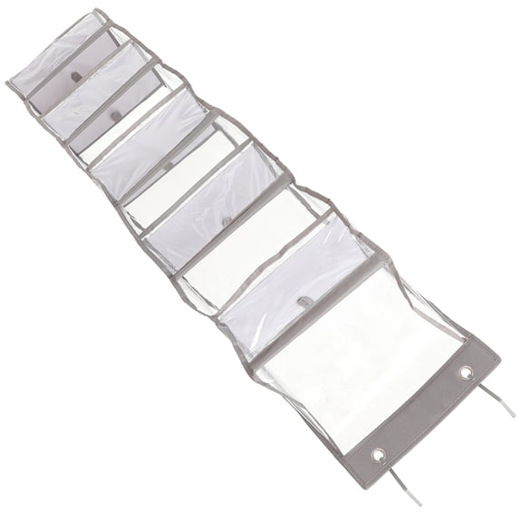 Door Back Hanging Organizer 5-layer Wall Hanging Organizer Bag with Hooks