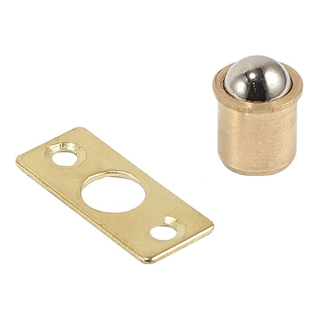Door Ball Catch Ball Bearing Hardware with Spring Brass for Most Door