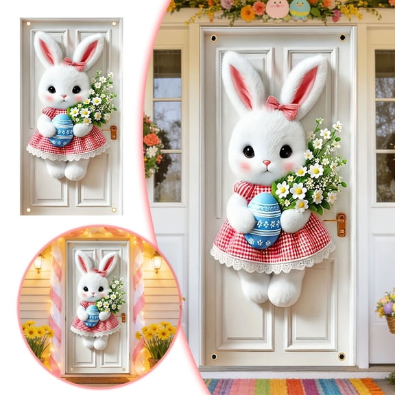 Door Banner For Home And Business Welcome Sign With Easy Installation