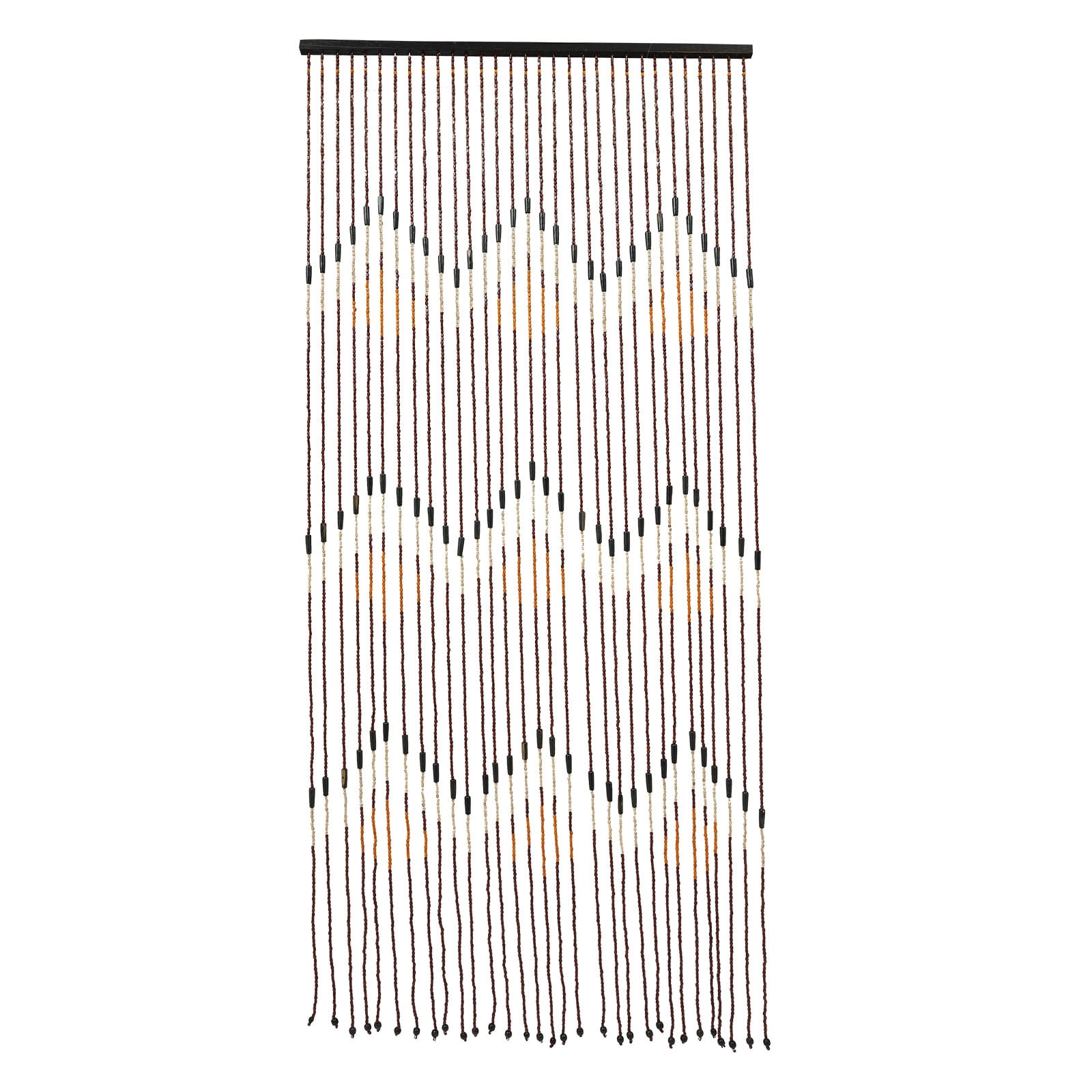 Should I change the white curtains to a different color to complement the  dark brown trim and furniture?, image size:1600x1600