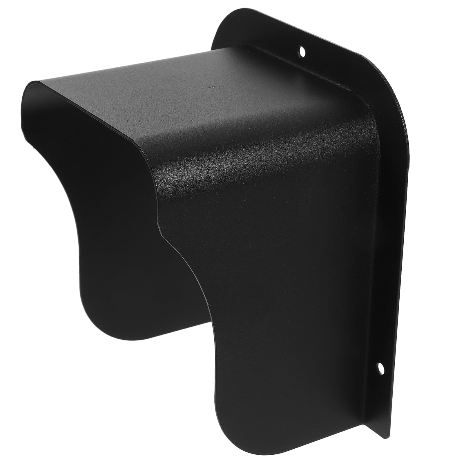 Weatherproof Black Doorbell Cover with LED Light, Outdoor Rain Shield Protector 15.6x14x10CM for Door Bell