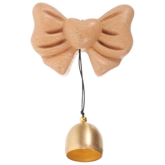 HEMOTON 1Set Wooden Bell Wind Chimes Small Light Japanese Style Decorative for Entryway