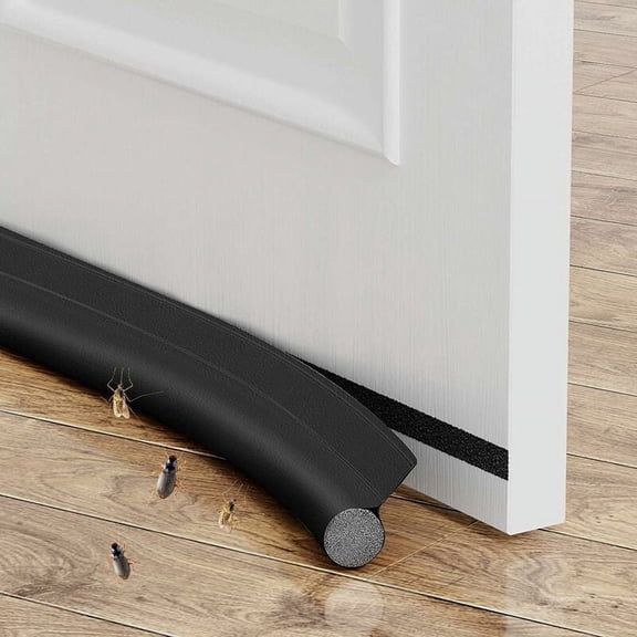 Door Bottom, Door Seal Bottom, Thermal Sound Insulating Sealing Strip, Dust, Wind and Insect Resistant-RAPANDA - Generic