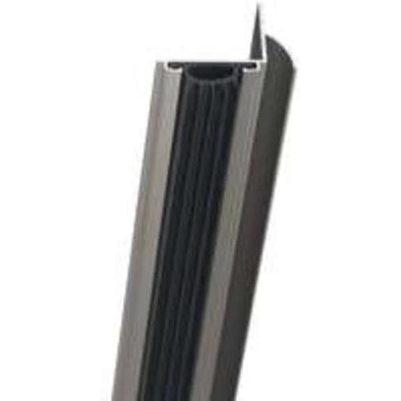 M-D Building Products Door Bottom Drip Cap Finish: Satin Nickel Aluminum  Garden & Landscape Use, Standard Connection