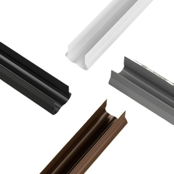 Door Bottom Seal Brown Soundproof Door Stopper Pvc Seal Strips Efficiency Door Bottom Sealing Strips for Noise Reduction & Insulation Brown