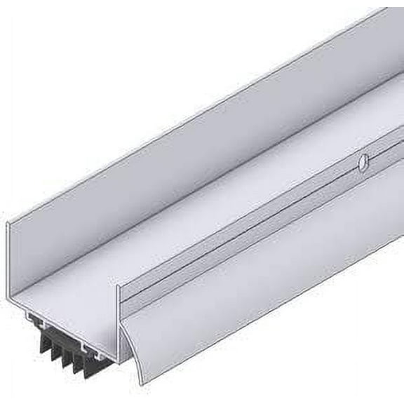 Door Bottom Seal Closer - Black Anodized Finished "36" "48" Fire Rated Great for Your Front Entry Door Improvement (Aluminum, 36")