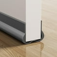thumbnail image 1 of Door Bottom Seal Grey Soundproof Door Stopper Pvc Seal Strips Efficiency Door Bottom Sealing Strips for Noise Reduction & Insulation Brown, 1 of 8
