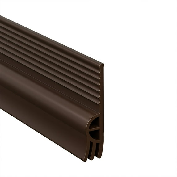Door Bottom Seal Strip For Gap - Windproof Soundproof Door Gap Blocker With Brown Color, Flexible Design For Doors - Home, Office, Bedroom, Living Room