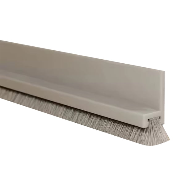 Door Bottom Seal Strip - Gray 39" x 1.18" Adjustable Weather Stripping, Soundproof Gap Stopper for Interior Exterior Doors, Blocks Drafts Dust Noise