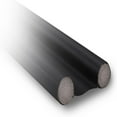 thumbnail image 1 of Door Bottom Seal Strip Leather, EPE Foam Cotton Sealing Noise Reduction, Light Blocking Strip Multipurpose Door Gap Cover-Color: Black, 1 of 5