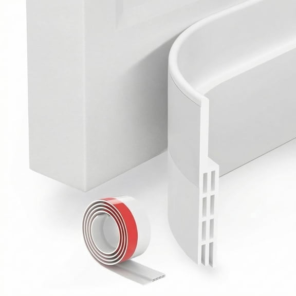 Syltano Door Draft Stopper, Door Stoppers, Door Stoppers for Bottom of Door, Weather Stripping Door Seal, Garage Window Blocker for Noise, Cold Air Insulation