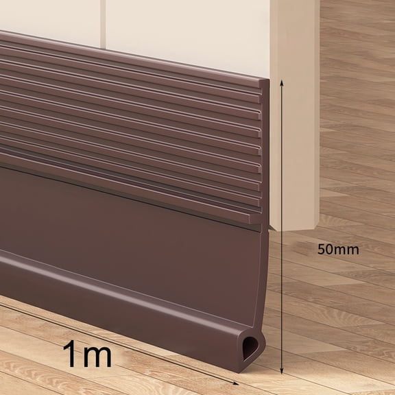 Door Bottom Sealing Strip Weather Window Windproof Air Leakage Strip Lower Windshield Strip Door Seam Soundproof Dustproof Tape