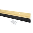thumbnail image 1 of Door Bottom Sweep Bronze Tone Aluminum Alloy w 0.8-" Brush 40-"x1.7-", 1 of 6