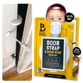 thumbnail image 1 of Door Buddy Child Proof Door Lock Plus Finger Pinch Guard Foam Door Stopper for Baby Proofing, 1 of 10